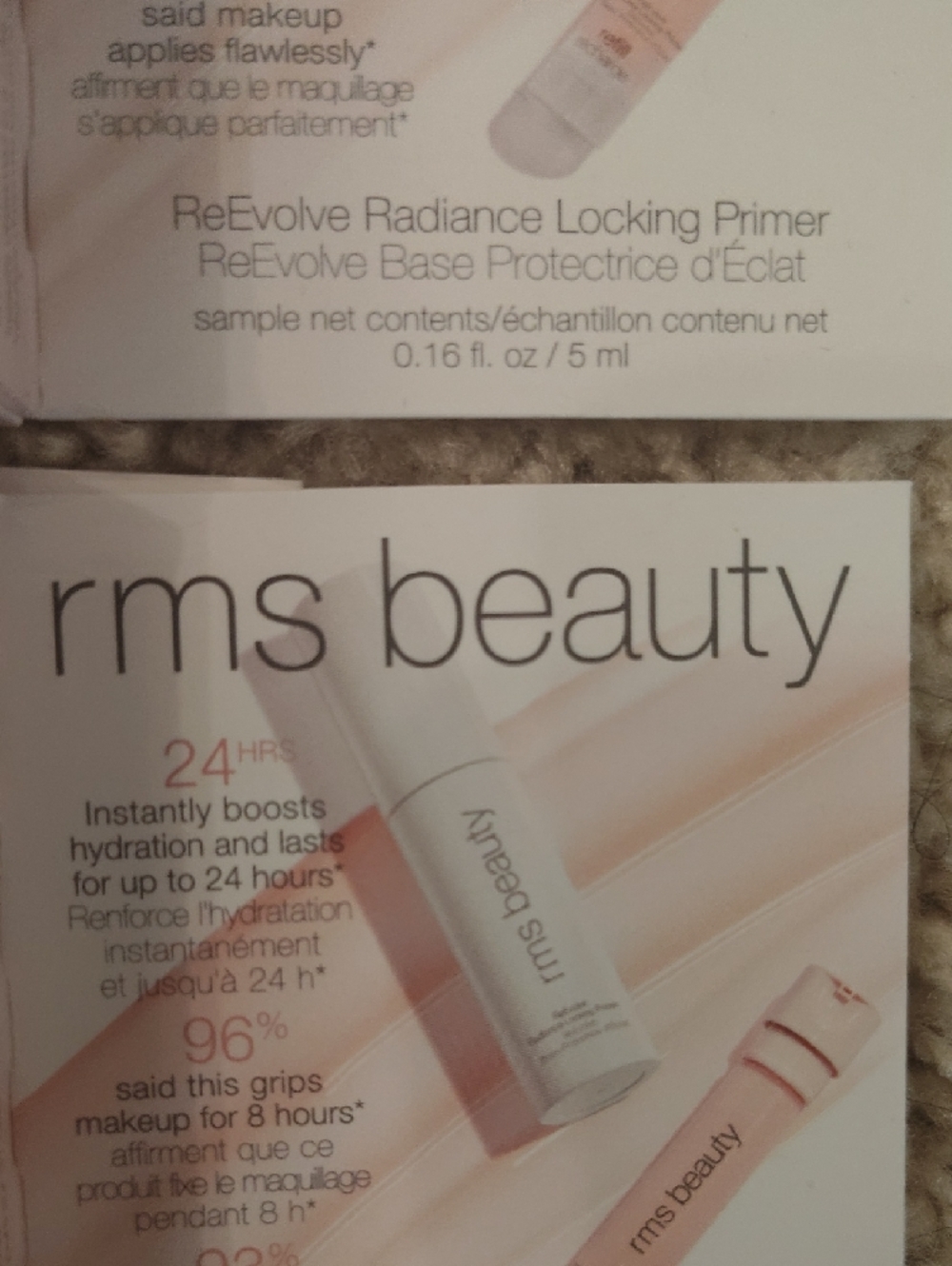 6 RMS Beauty ReEvolve Radiance Locking Primer - 1 fl. oz. / 5ml Full Total Size - Picture 3 of 4